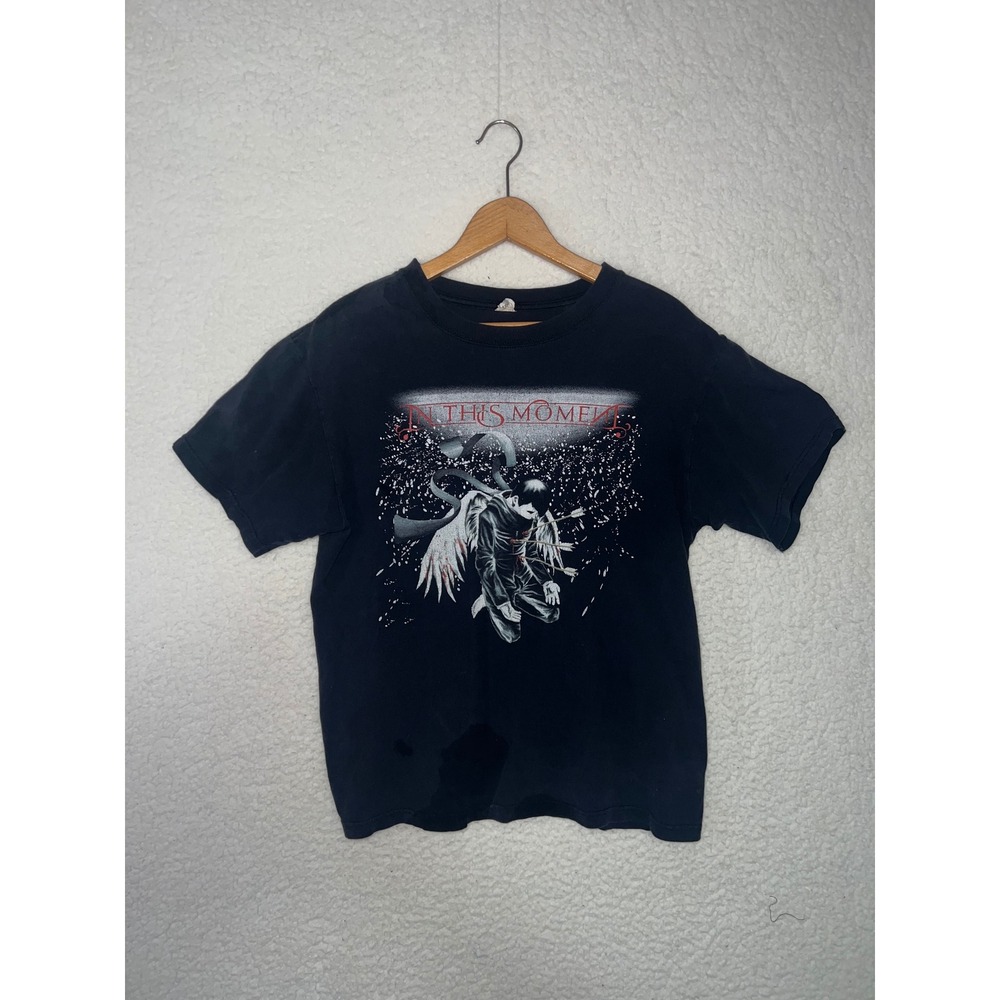 In This Moment Band T-Shirt‎ Mens Medium Black Gothic Metalcore Graphic Tee